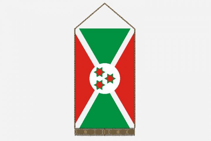 Burundi asztali zászló