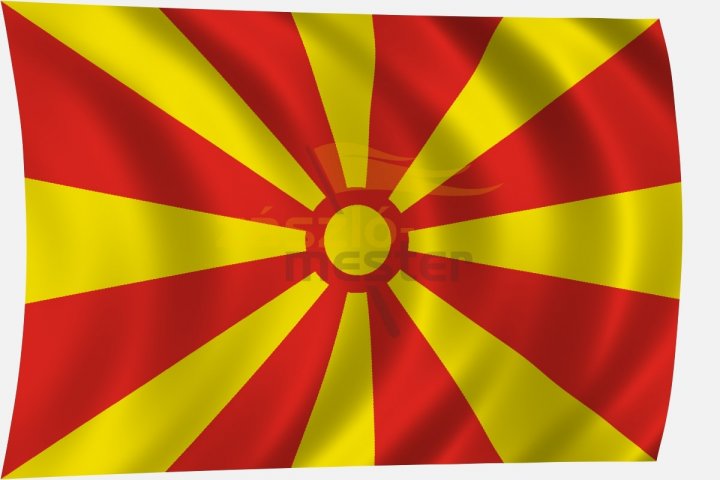 Macedónia zászló