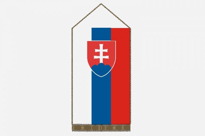 Szlovákia asztali zászló